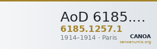 AoD 6185.1257.1 — CANOA