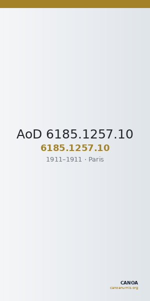 AoD 6185.1257.10 — CANOA