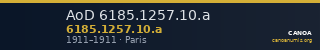 AoD 6185.1257.10.a — CANOA