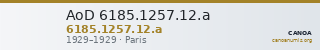 AoD 6185.1257.12.a — CANOA