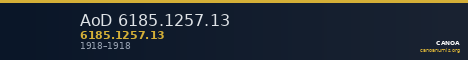 AoD 6185.1257.13 — CANOA