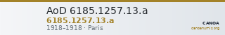 AoD 6185.1257.13.a — CANOA