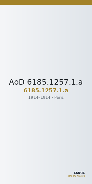 AoD 6185.1257.1.a — CANOA