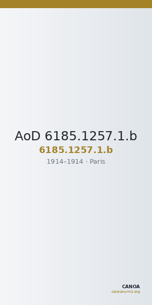 AoD 6185.1257.1.b — CANOA