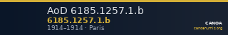 AoD 6185.1257.1.b — CANOA