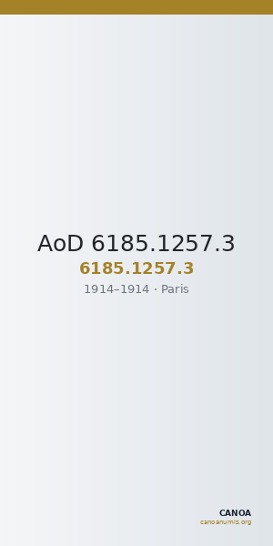 AoD 6185.1257.3 — CANOA