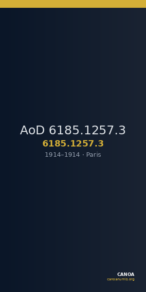AoD 6185.1257.3 — CANOA