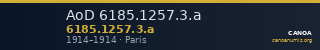 AoD 6185.1257.3.a — CANOA
