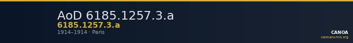 AoD 6185.1257.3.a — CANOA