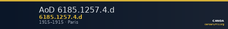 AoD 6185.1257.4.d — CANOA