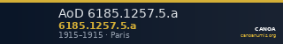 AoD 6185.1257.5.a — CANOA
