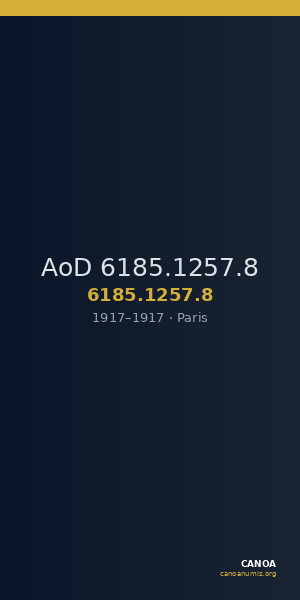 AoD 6185.1257.8 — CANOA