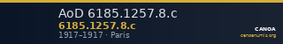 AoD 6185.1257.8.c — CANOA