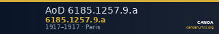 AoD 6185.1257.9.a — CANOA