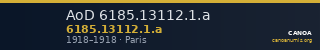 AoD 6185.13112.1.a — CANOA