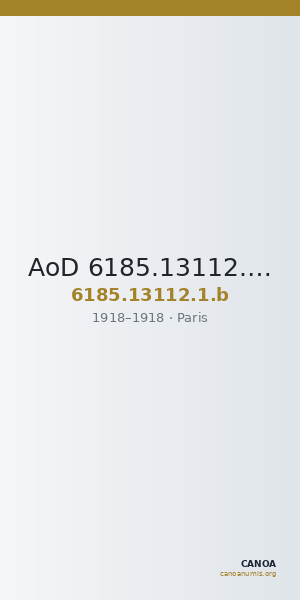 AoD 6185.13112.1.b — CANOA
