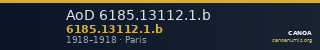 AoD 6185.13112.1.b — CANOA