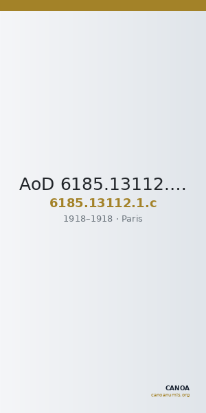 AoD 6185.13112.1.c — CANOA
