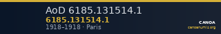 AoD 6185.131514.1 — CANOA