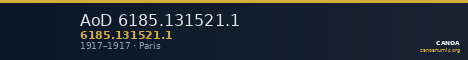 AoD 6185.131521.1 — CANOA