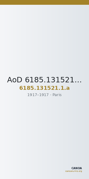AoD 6185.131521.1.a — CANOA