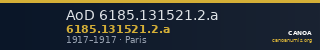 AoD 6185.131521.2.a — CANOA