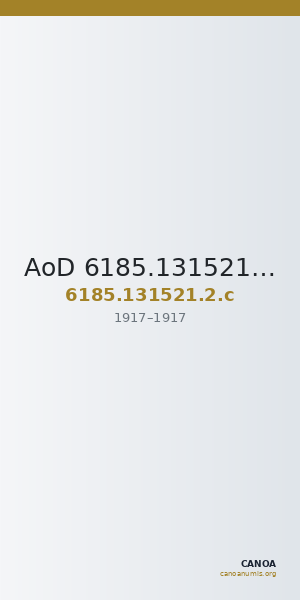AoD 6185.131521.2.c — CANOA
