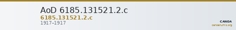 AoD 6185.131521.2.c — CANOA