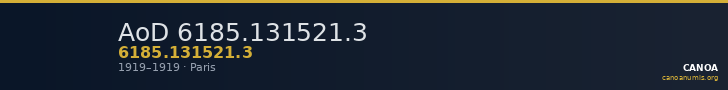 AoD 6185.131521.3 — CANOA
