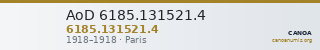 AoD 6185.131521.4 — CANOA