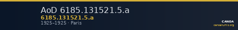 AoD 6185.131521.5.a — CANOA