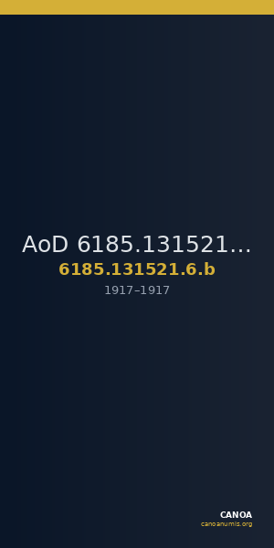 AoD 6185.131521.6.b — CANOA