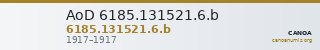 AoD 6185.131521.6.b — CANOA