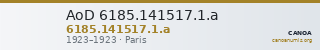 AoD 6185.141517.1.a — CANOA
