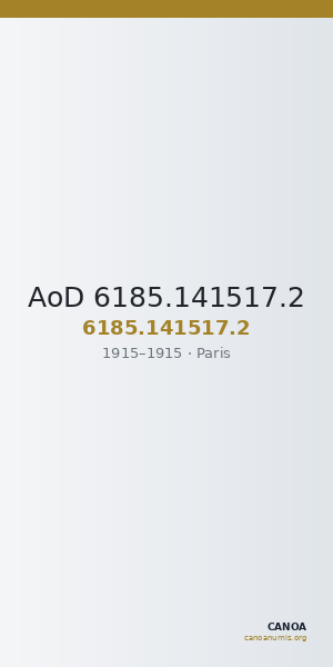 AoD 6185.141517.2 — CANOA
