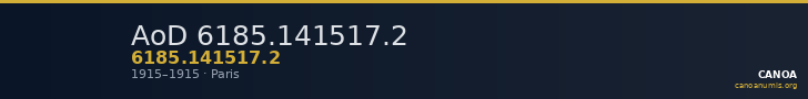 AoD 6185.141517.2 — CANOA