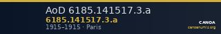 AoD 6185.141517.3.a — CANOA