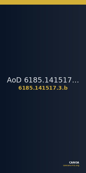 AoD 6185.141517.3.b — CANOA
