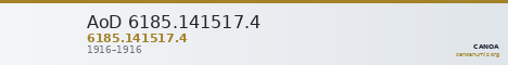 AoD 6185.141517.4 — CANOA