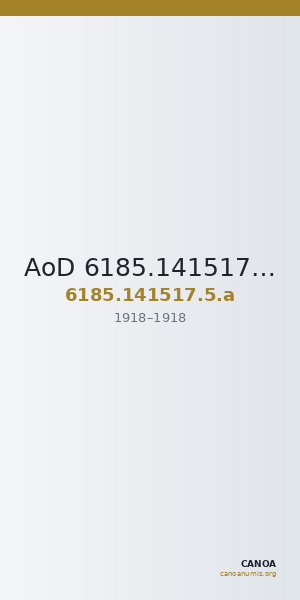 AoD 6185.141517.5.a — CANOA