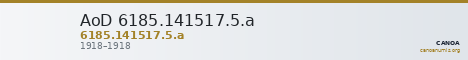 AoD 6185.141517.5.a — CANOA