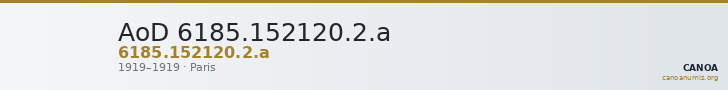 AoD 6185.152120.2.a — CANOA