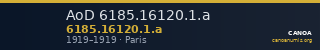 AoD 6185.16120.1.a — CANOA