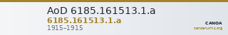 AoD 6185.161513.1.a — CANOA