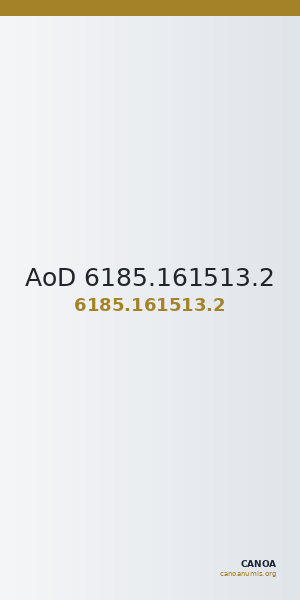 AoD 6185.161513.2 — CANOA