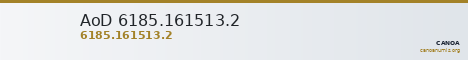 AoD 6185.161513.2 — CANOA