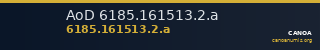 AoD 6185.161513.2.a — CANOA