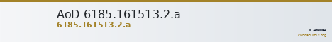 AoD 6185.161513.2.a — CANOA