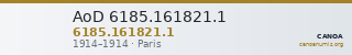 AoD 6185.161821.1 — CANOA