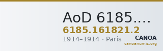 AoD 6185.161821.2 — CANOA
